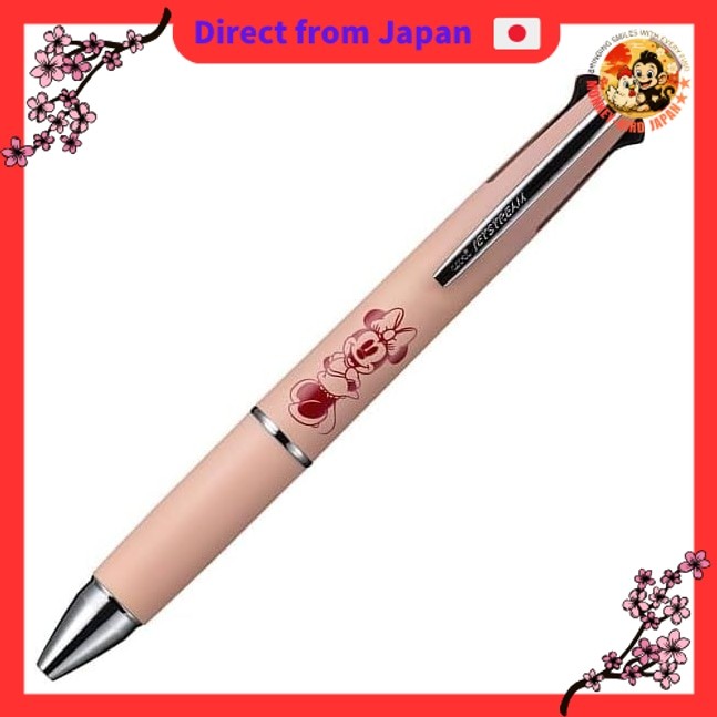 Mitsubishi Pencil Jetstream 4&1 Multifunction Pen Disney MB Coral 0.5mm MSXE5-1600D-05-MBC Minnie Mo
