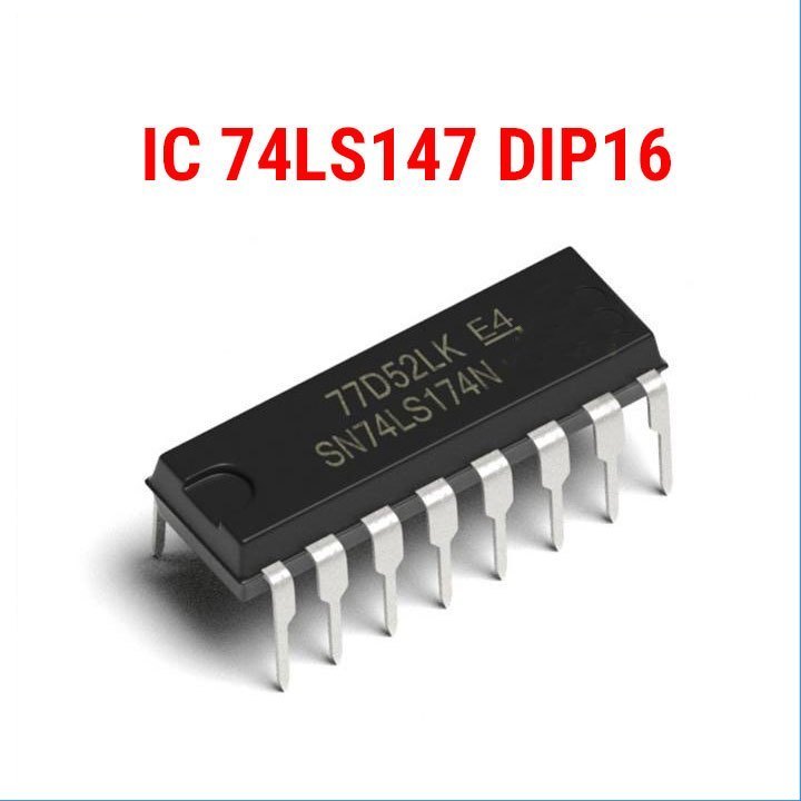 [Điện Tử HP35] 74LS147 10 to 4 Priority Encoder DIP16
