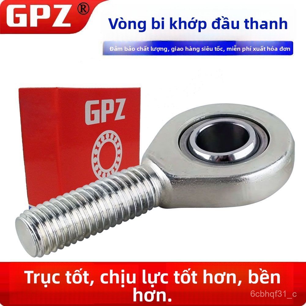 Vòng bi khớp cầu đầu cần GPZ chính hãng mắt cá SA45ET SA50ET SA60ET thay thế nhập khẩu
