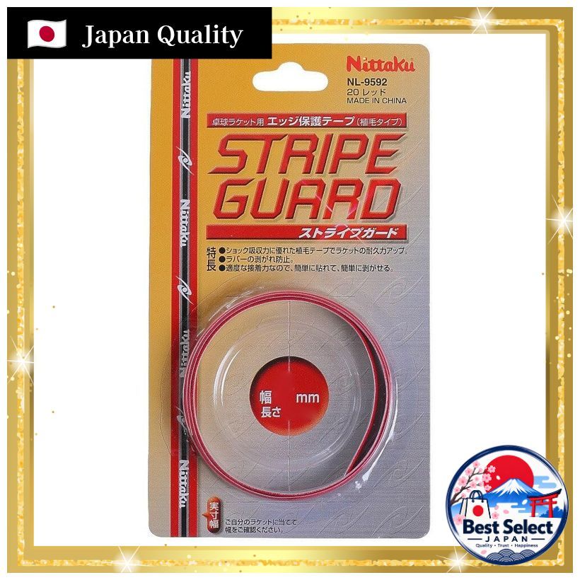 Nittaku Stripe Guard 8mm Đỏ NL9592