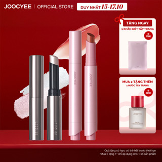 Combo Son bóng JOOCYEE Glossy Rouge Dưỡng Ẩm Trong suốt Lâu trôi  2.0  và Bắt sáng dạng thỏi JOOCYEE Jelly Highlighter Stick