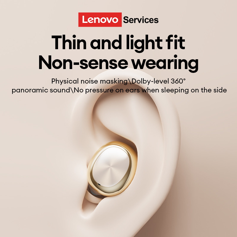 Tai nghe nhét tai Lenovo LE206 Bluetooth 6.0 có màn hình pin kỹ thuật số, tuổi thọ pin lâu trôi, Chất liệu silicon thân thiện với da và âm thanh siêu HD | BigBuy360 - bigbuy360.vn