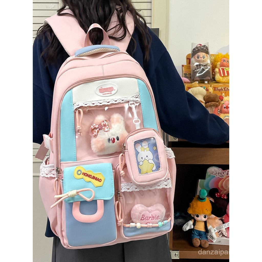 Little Sun Schoolbag Học sinh trung học cơ sở Học sinh trung học Học sinh tiểu học 2025 Phong cách m