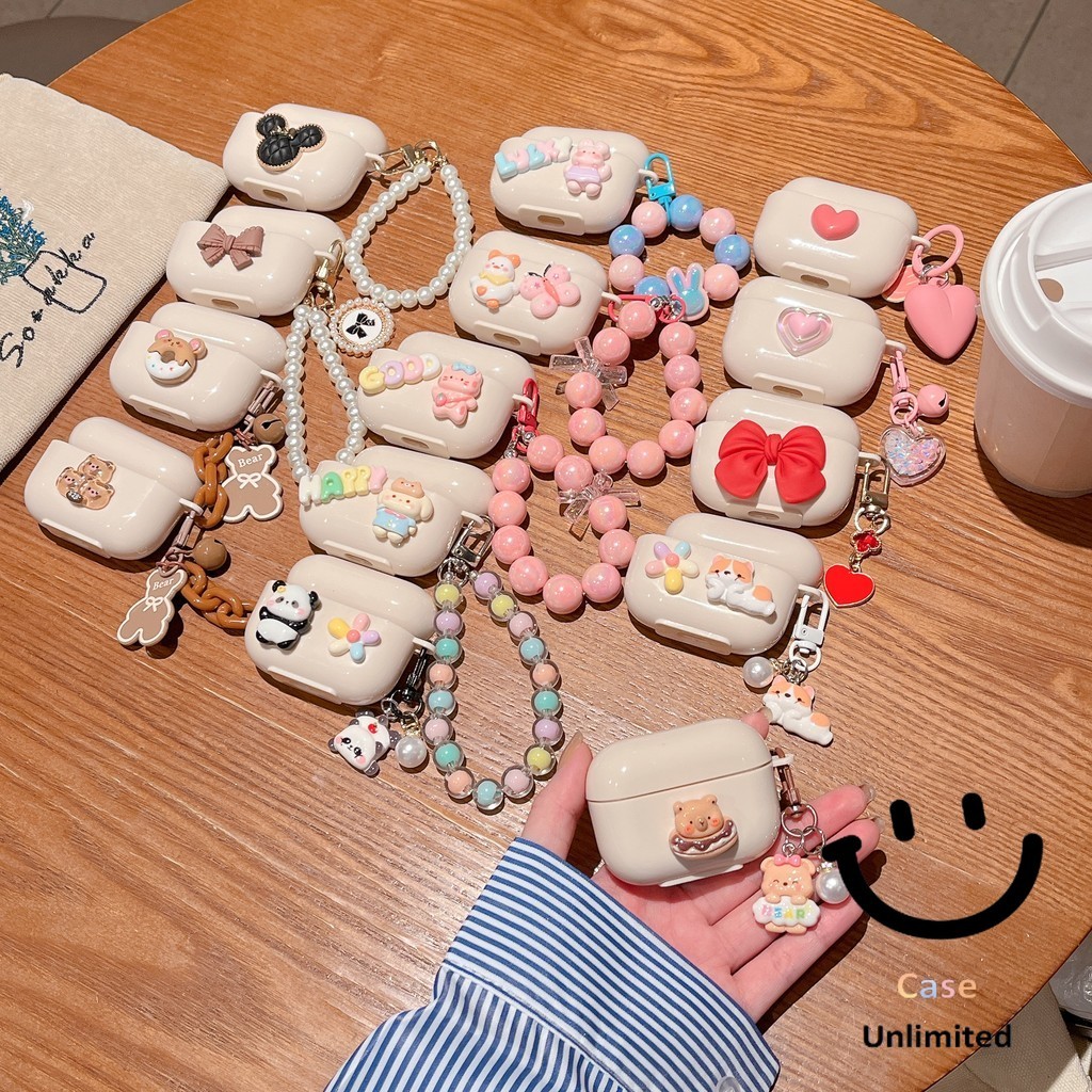 Dành cho HOCO EW78 Case Ốp Tai Nghe hộp đựng tai nghe Cá tính Ếch Phi hành gia Pacha Dog