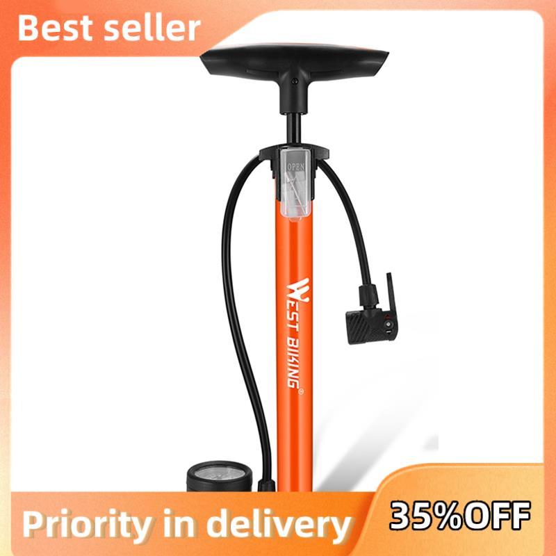Bơm Hơi Xe Đạp Cao Áp 160PSI - Phù Hợp Với Van Schrader Và Presta