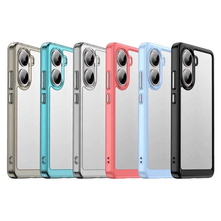 Dành Cho Poco X7 Pro Ốp Lưng Trong Suốt Cho Xiaomi Poco X7 Pro Fundas Bao Coque Cứng Mờ Mềm TPU Khun