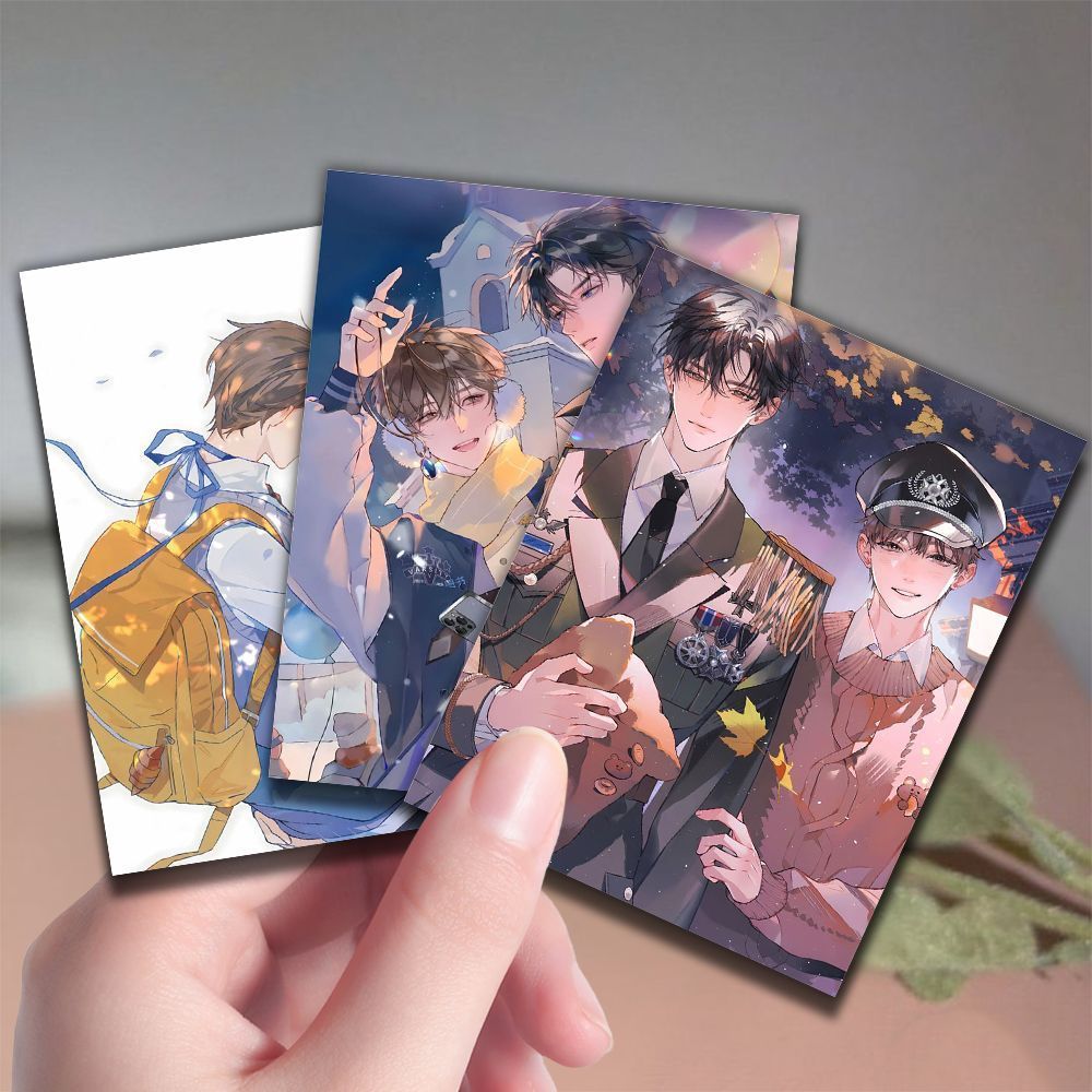 2-18 Chiếc Manga Manhwa Bẫy Trong Đêm Vĩnh Cửu Lomo Cards 188 Boygroup Tình Yêu Và Không Gian Sâu Tr
