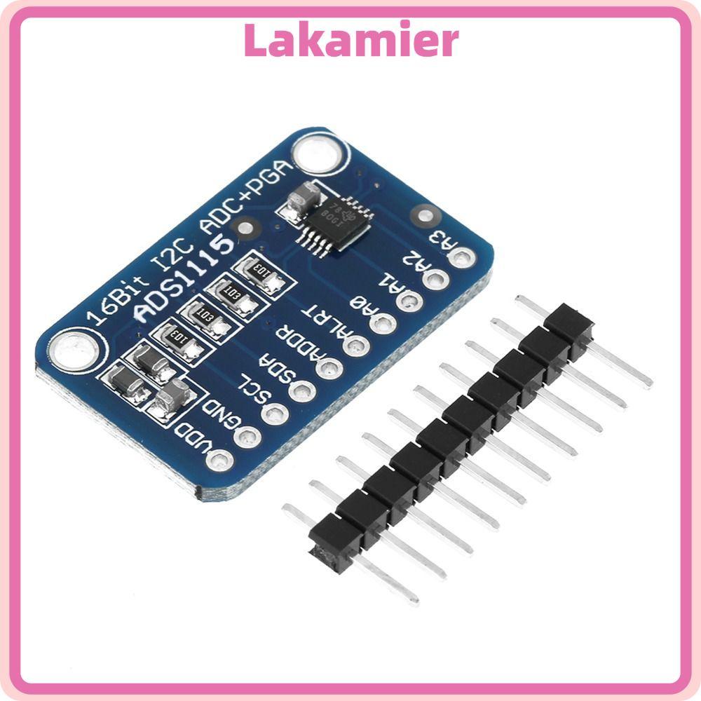 Bảng phát triển LAKA ADS1115, 4 kênh đầu vào Giao diện I2C Mô-đun tương tự sang kỹ thuật số, ADS1115