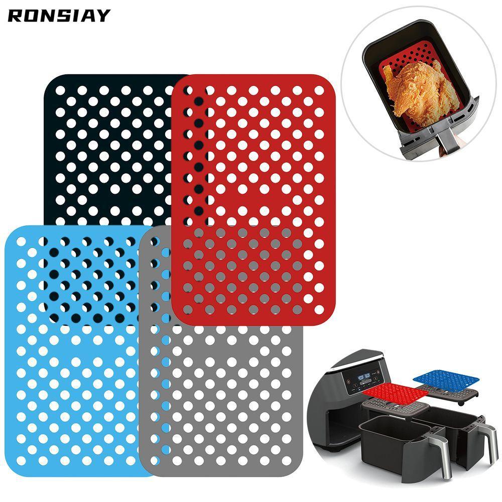 RONSIAY Air Fryer Mat Hình Chữ Nhật Nhà Bếp Mềm Cho Ninja DZ201 Foodi Cho Ninja Foodi DZ201