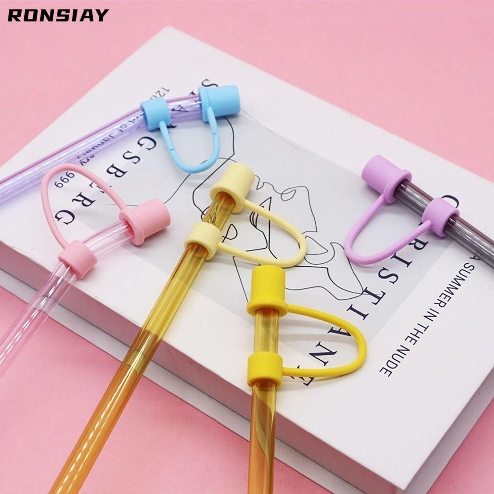 RONSIAY Ống Hút Topper, Nắp Bảo Vệ Đầu Ống Hút Chống Bụi, Nhỏ Gọn 8 Mm Niêm Phong Tốt Đầu Ống Hút Nắ