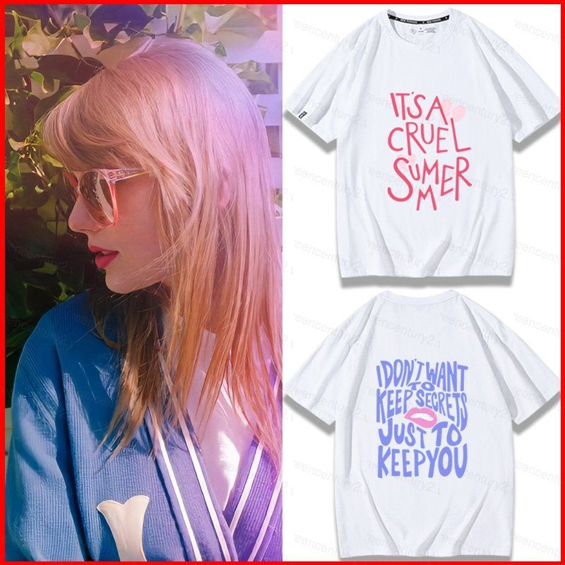 Áo thun ngắn tay mùa hè Taylor Swift Cruel