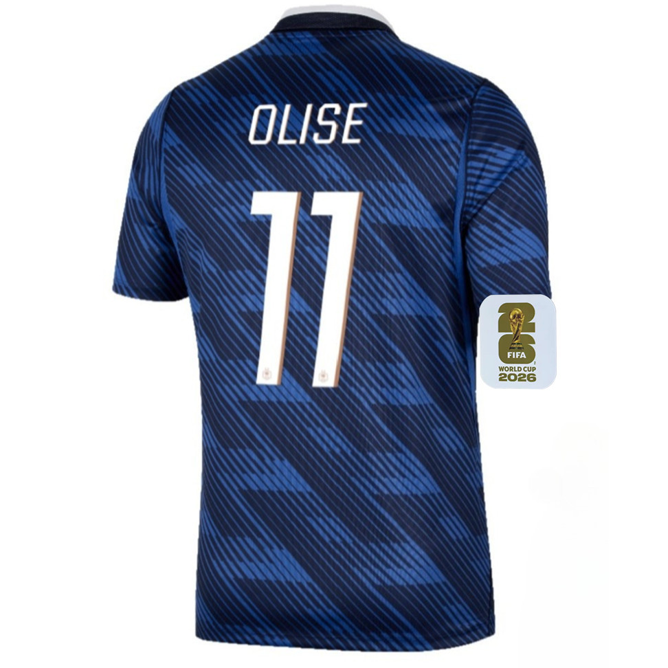 Pháp 2026 Home MBAPPE OLISE Fan Phiên bản Áo bóng đá nam tay ngắn