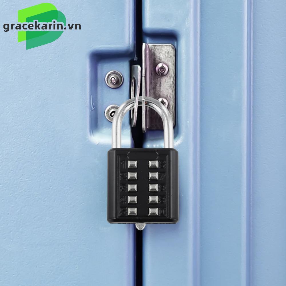 Easily Accessible 10 Digit Password Lock Suitable for Luggage Protection