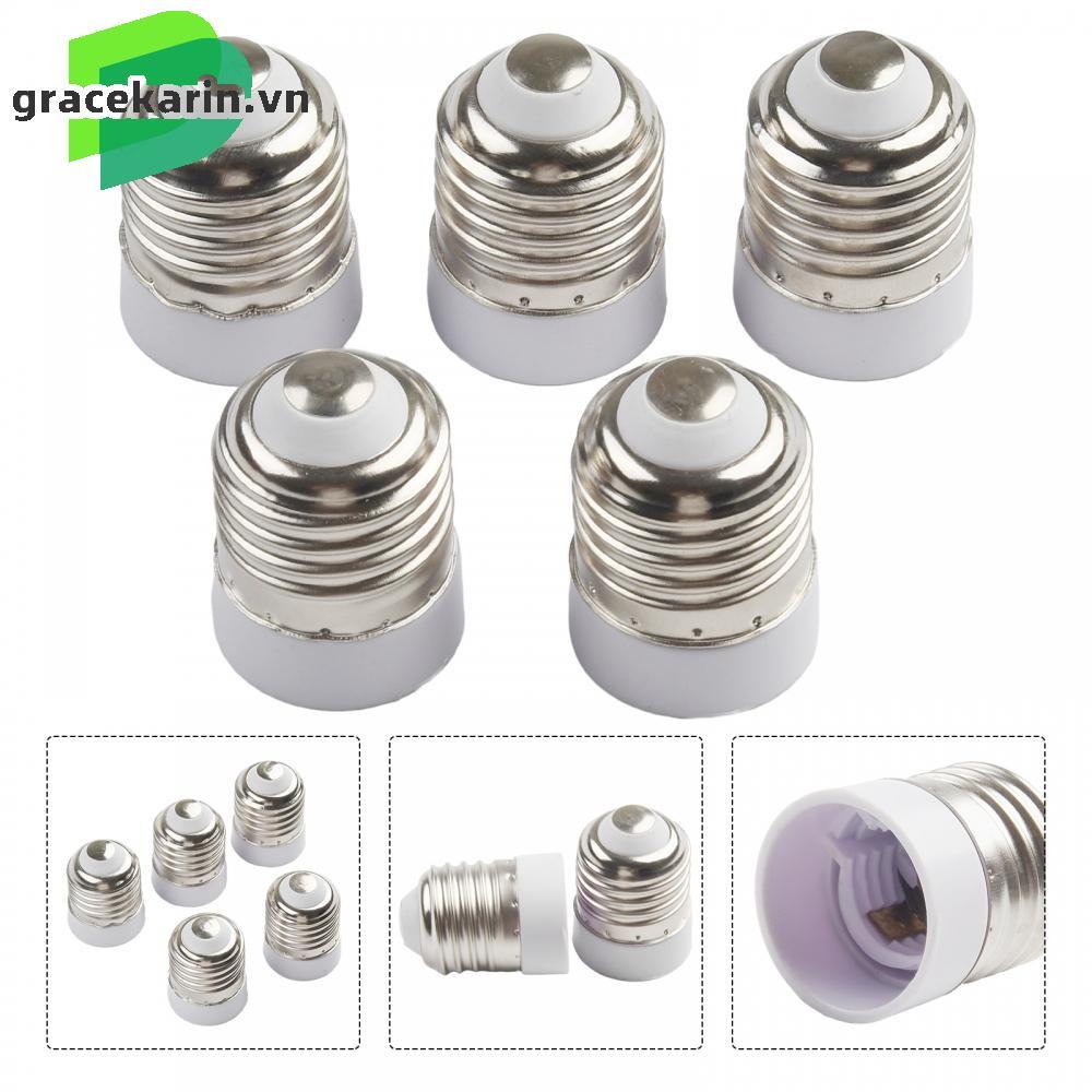 Light Bulb Socket 5PCS Bulb Base Adapter Candelabra Convert Sockets Durable