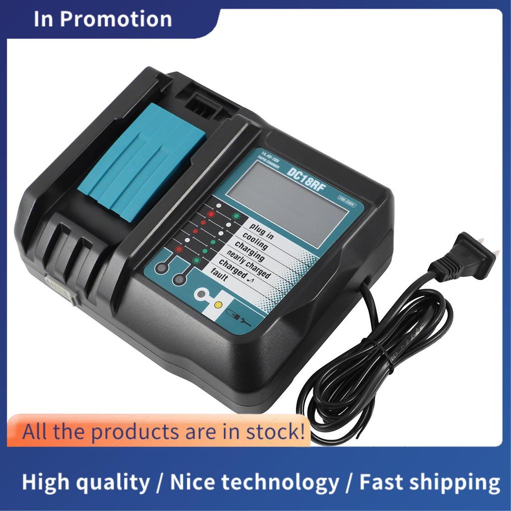 14.4V 18V Li-Ion Pin Sạc Điện Áp Hiện Tại Lcd Màn Hình Kỹ Thuật Số Cho Dc18Rf Bl1830 Bl1815 Bl1430 D