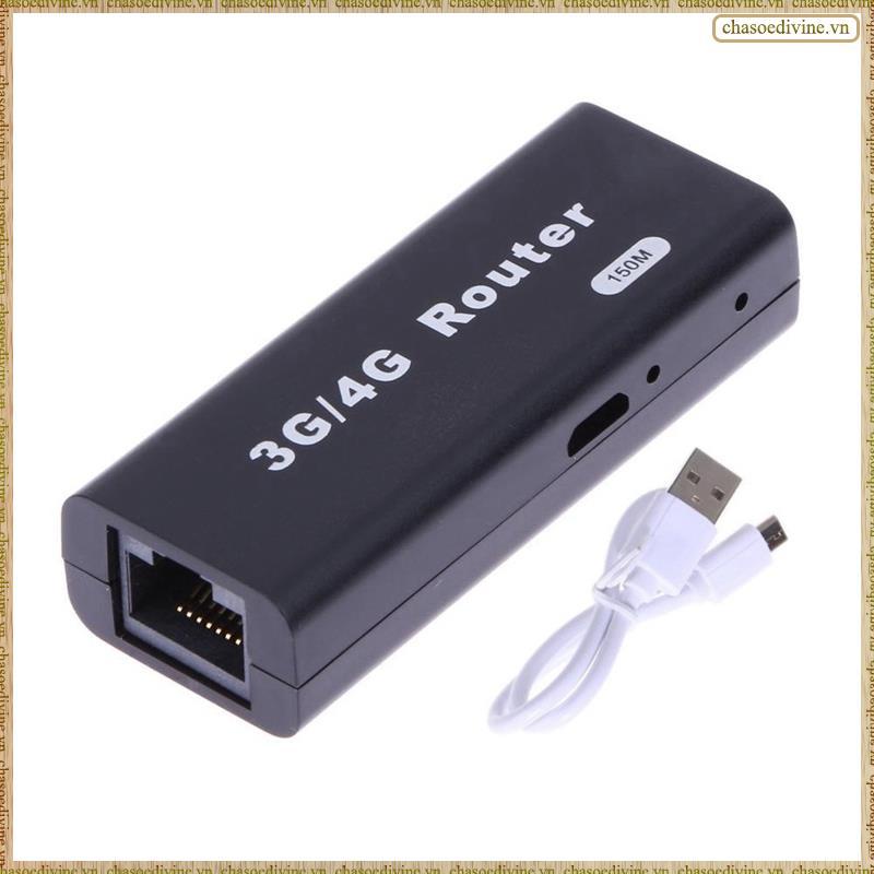 [K O G X] Bộ định tuyến di động Mini Bộ định tuyến không dây USB 3G / 4G WiFi Wlan Hotspot WiFi Bộ đ