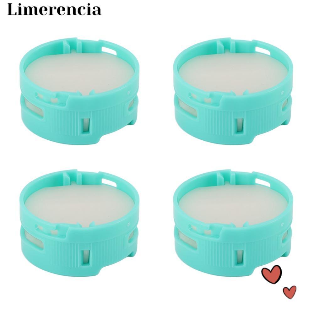 LIMERENCIA 4 Máy lọc không khí hộp mực, Kẹp trong hộp mực thay thế trung hòa mùi nhỏ gọn, màu xanh l