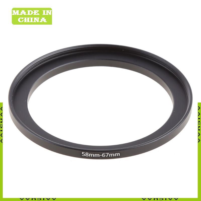 AA Step Up Ring Step Down Ring cho máy ảnh DSLR Olympus màu đen