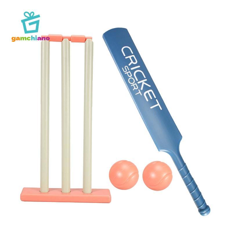 Bộ cricket trẻ em Bộ cricket sân vườn Bộ huấn luyện thể thao cricket Stumps Ngoài trời