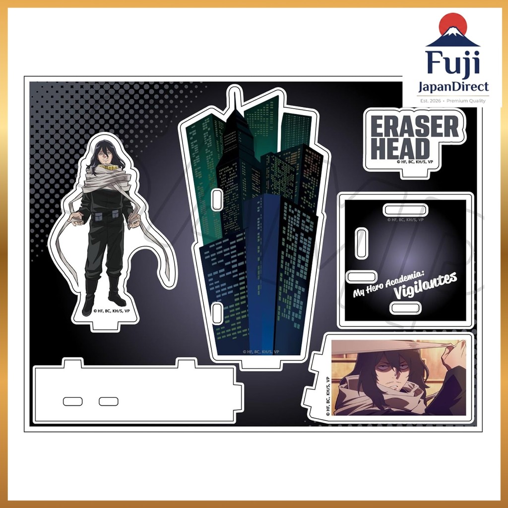 TV anime “Vigilante My Hero Academia ILLEGALS” 04. Eraser Head scene photo acrylic stand Fuji JapanD