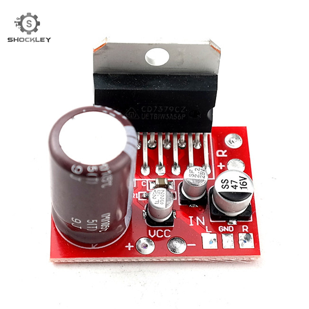 239 Shockley Mô-đun Bảng Mạch Khuếch Đại Công Suất Âm Thanh Nổi TDA7379 CD7379 Bảng Mạch Khuếch Đại 