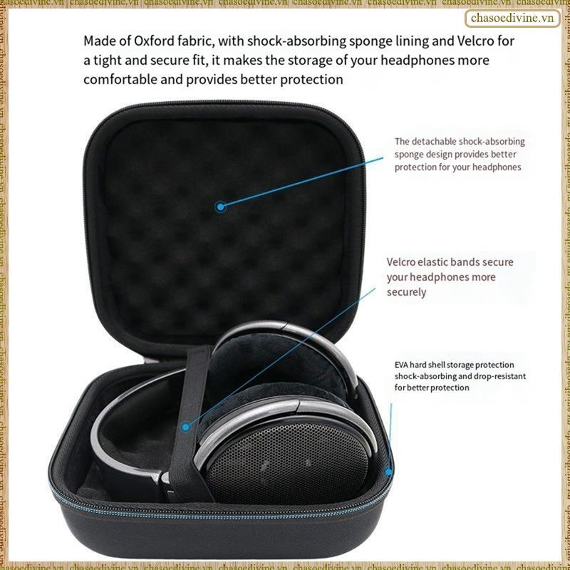 [K O G X] Túi đựng tai nghe cho hộp đựng tai nghe HD598 HD600 HD650 cho túi HD598 HD600 HD650