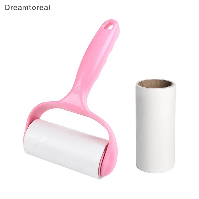 [DMT] Lint Rollers Pet Hair Remover Lint Remover Dust Roller Clothing Carpet Stiy 10cm Roll Brush Ki