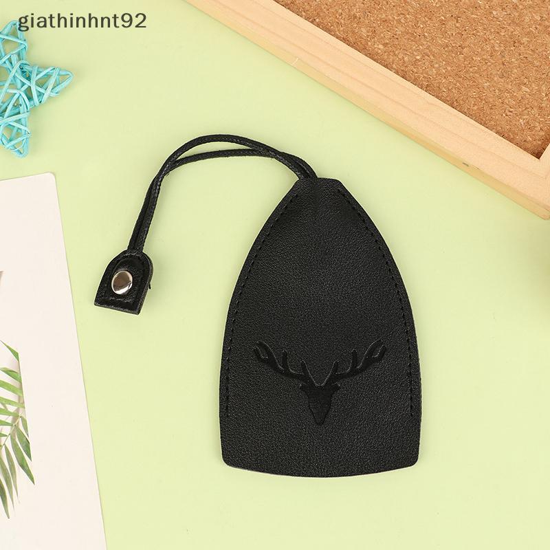 New giáng sinh nai sừng tấm PU Leather Key trường hợp kéo ra Key Wallet dễ thương Key holder Pocket 