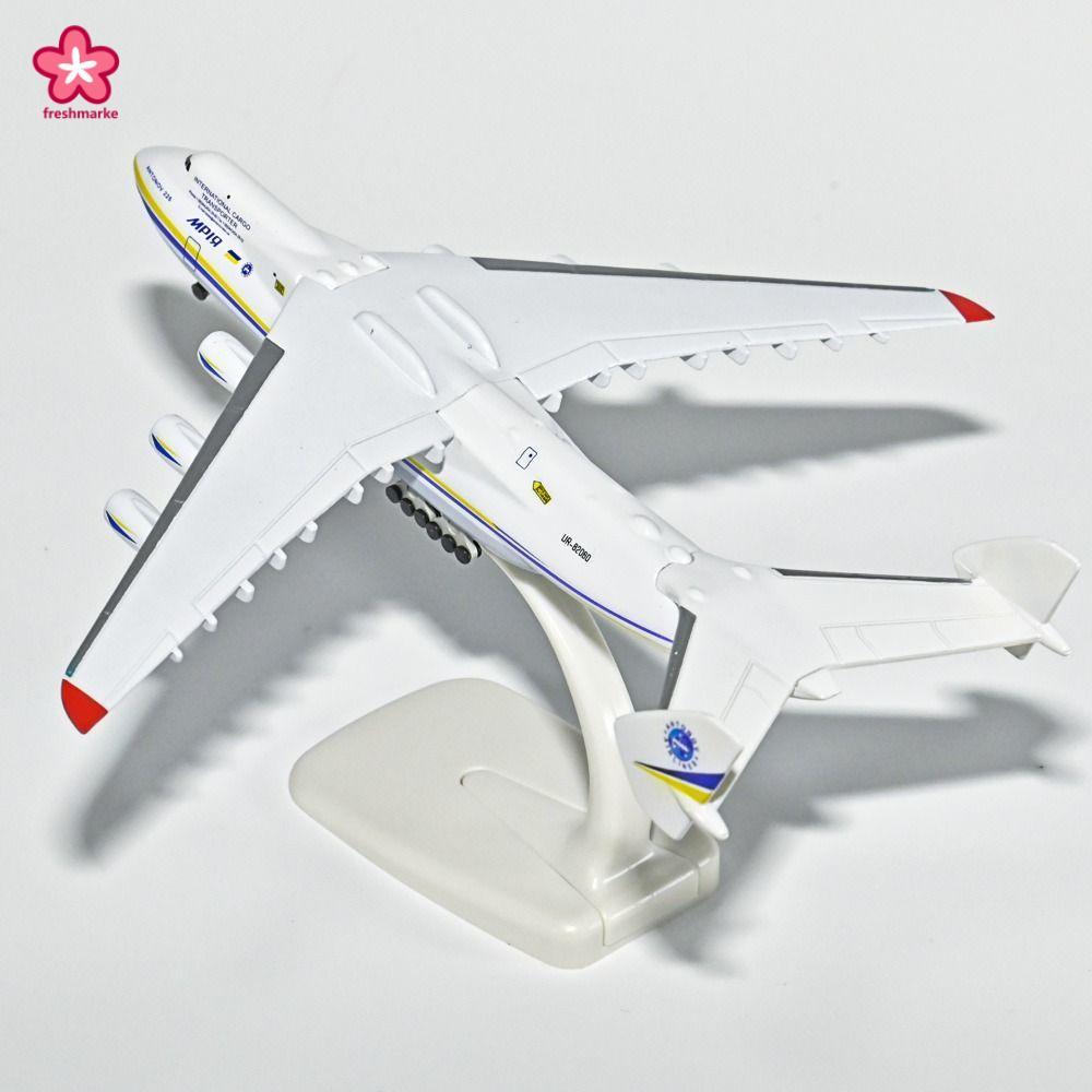 FRESHMARKET AN225 Máy bay mô hình, Hợp kim kim kim loại tỷ lệ 1 / 400 Antonov an-225, Bộ sưu tập quạ