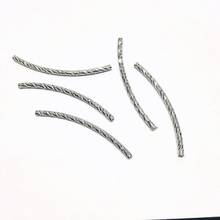 Set 4 Charm ống xoắn cong - KL032 MOCHUONG JEWELRY