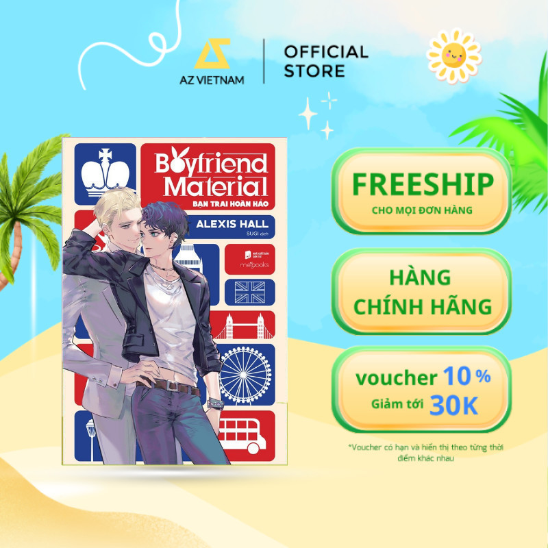 Sách - Boyfriend Material - Bạn Trai Hoàn Hảo