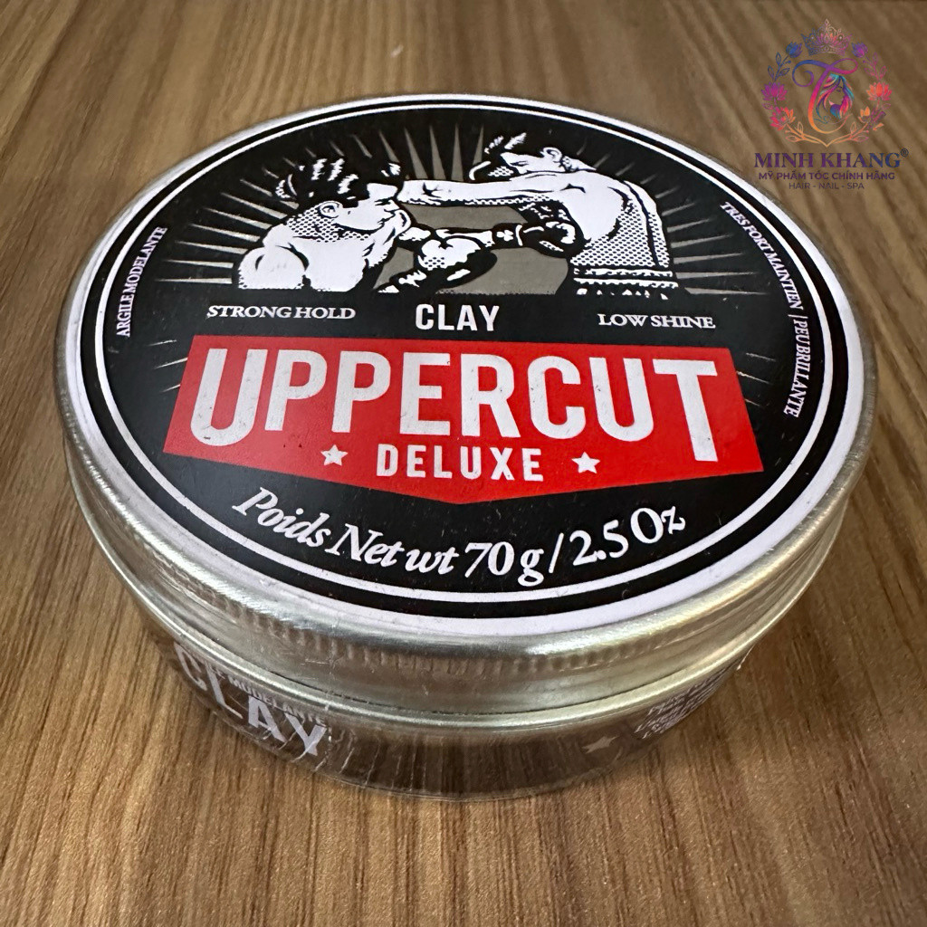 Sáp giữ nếp mạnh, độ hoàn thiện tự nhiên Uppercut Deluxe Clay 70gr - MK