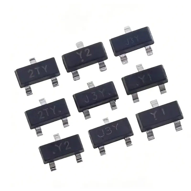100 Chiếc Smd Sot23 Transistor, S8050, S8550, Ss8550, S9012, S9013, S9014, S9015, S9018, J3Y Sty Y1,