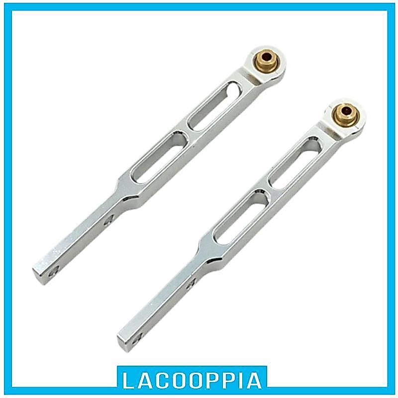 2x 1 / 12 RC Xe Trục Sau Kéo Cần Kim Loại Thay Thế Các Bộ Phận Cho MN82 MN82Pro MN82S Đen