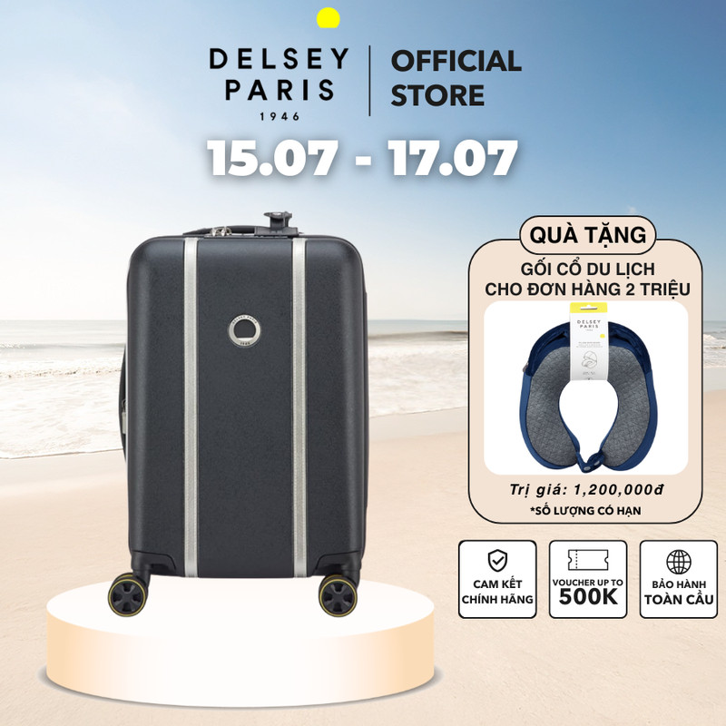 [Limited] Vali kéo Cadence 80th Anniversary Edition - Vali Delsey Paris cao cấp bảo hành chính hãng 
