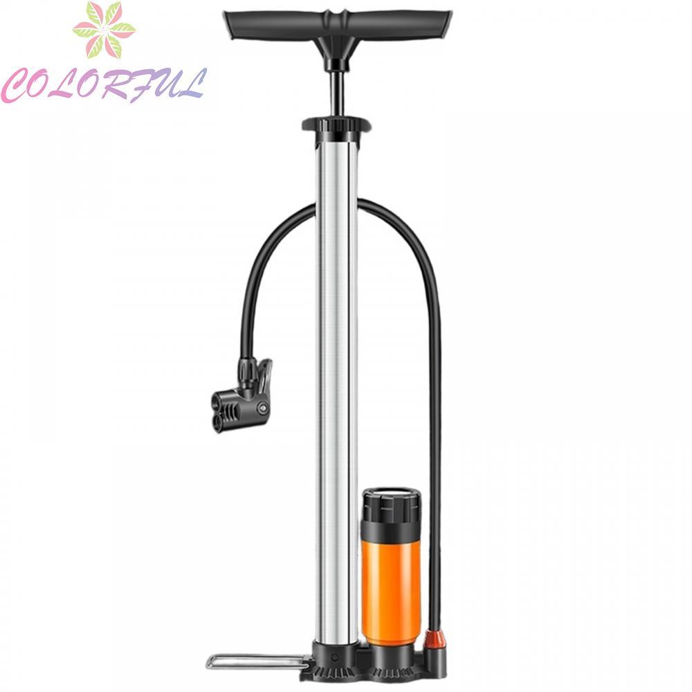 Stainless Steel 160 PSI Hand Pump with Pressure Gauge for Bicycle Motorcycle Car