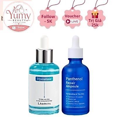 Serum LABONITA vital hyaluronic acid HA, B5 Panthenol Repair Ampoule tinh chất dưỡng ẩm, phục hồi