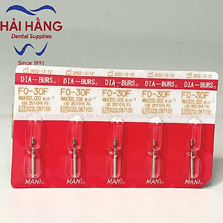 Mũi khoan Dia-Burs MANI FO - BÚP LỬA, NGỌN LỬA