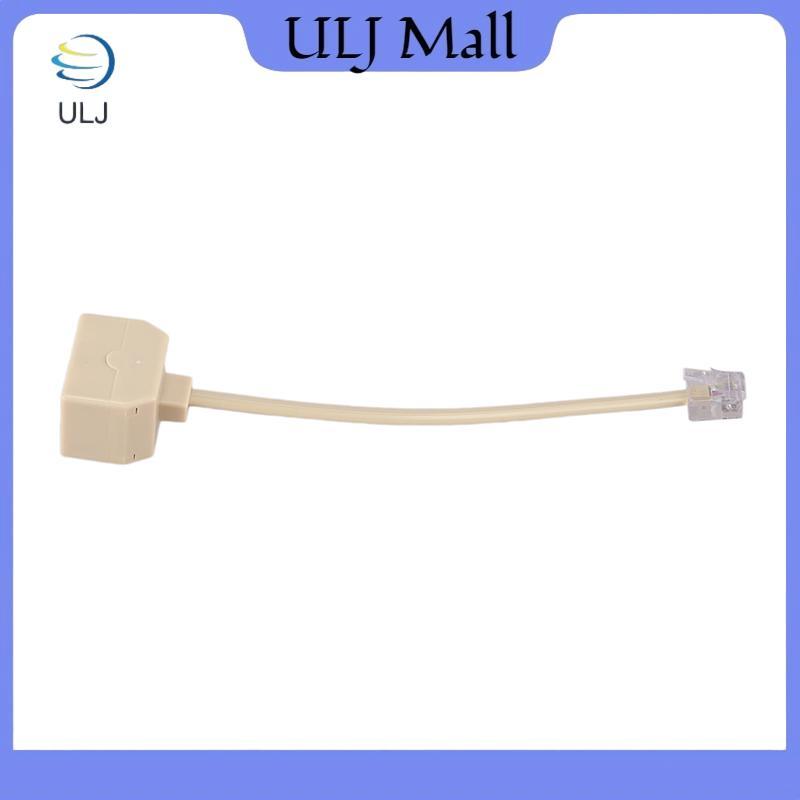 Bộ chia điện thoại ULJ RJ11 6P4C 1 Bộ chuyển đổi nam sang 2 nữ RJ11 sang RJ11 Phụ kiện điện thoại tá
