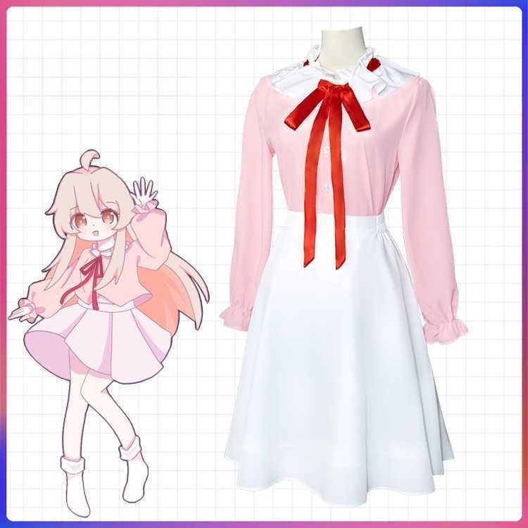 Okiyama thực sự tìm kiếm cosplay quần áo váy bộ cosplay dễ thương hàng ngày gió