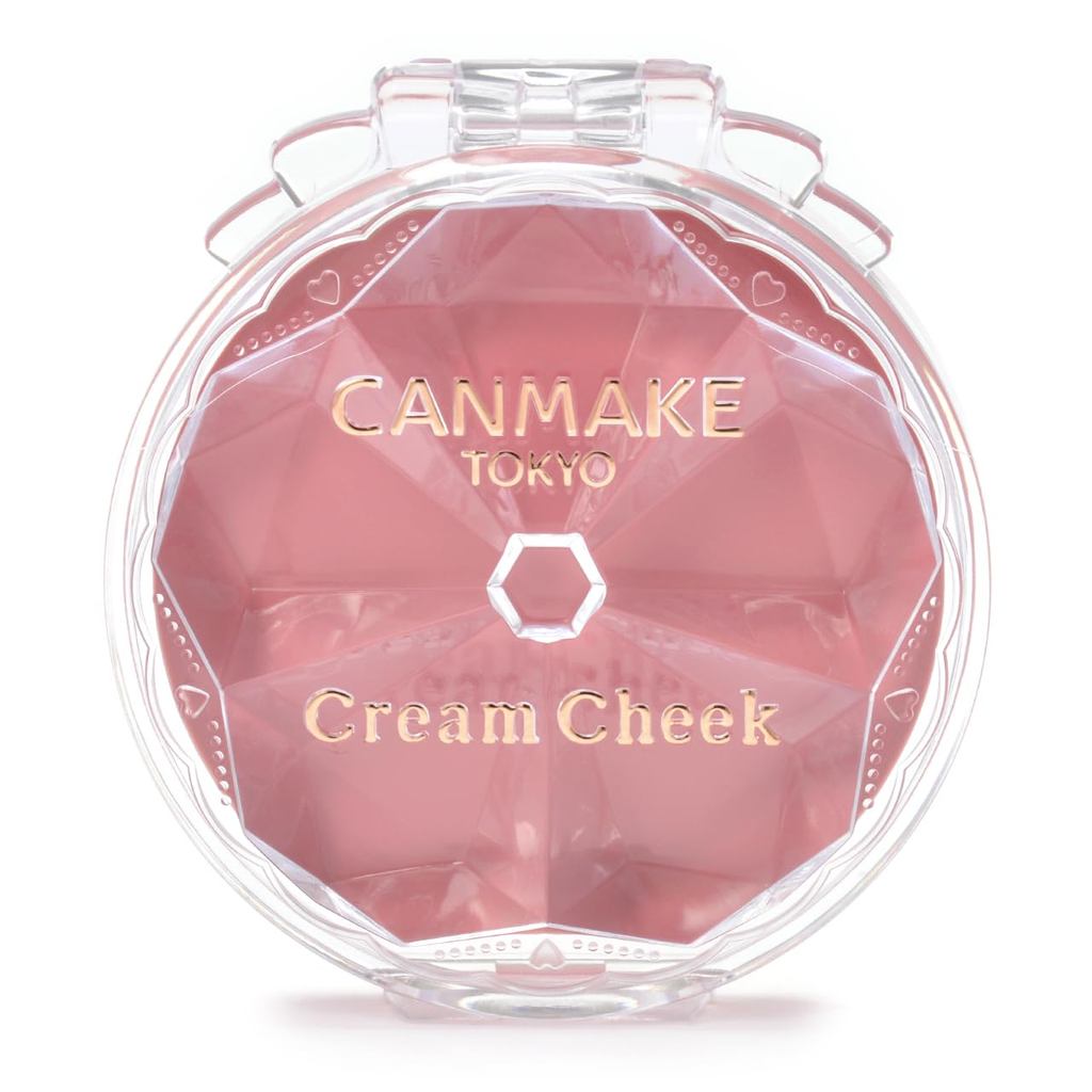 Canmake Cream Cheek 25 Cherry Whip Cheek Gloss Ruddy Adherence Màu hồng anh đào Trực tiếp từ NHẬT BẢ