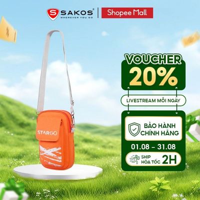 Túi Đeo Chéo STARGO MIPOK Nhỏ Gọn Trẻ Trung Cotton & Polyester Tiện Lợi Hằng Ngày