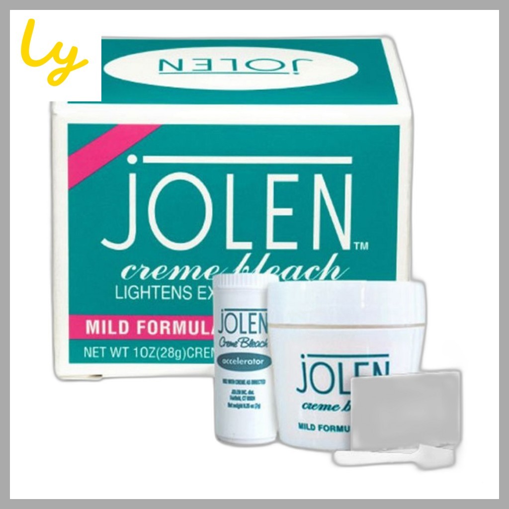 [jolen] Creme Bleach Nhẹ, 35g, 1pc / Tẩy trắng Creme Hàn Quốc / Làm sáng tóc nhẹ nhàng / Chính hãng 