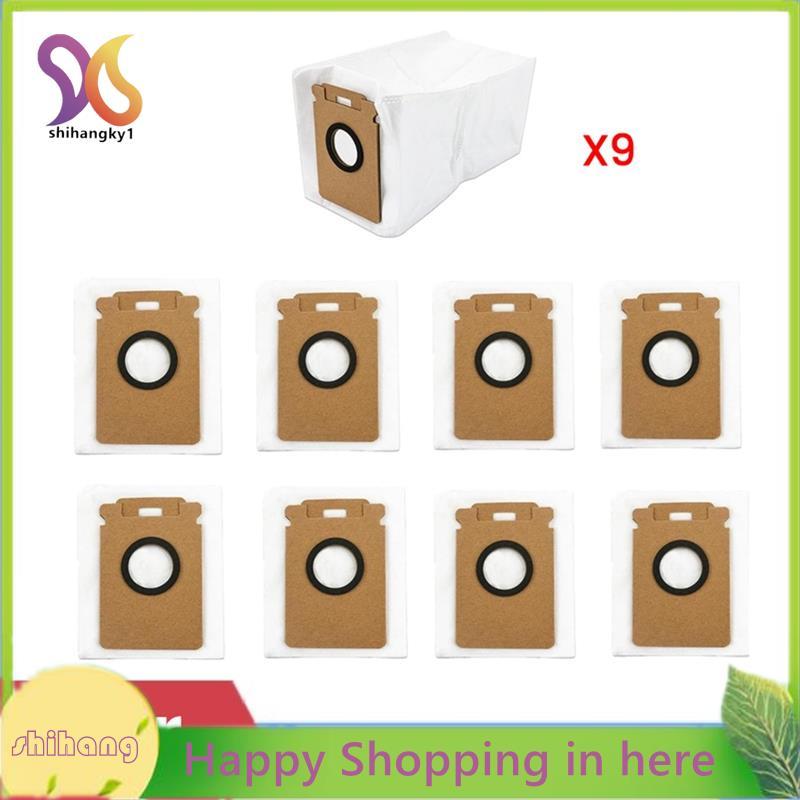 9 Túi Đựng Bụi Thay Thế Cho H60 Hub Ultra / H60 Hub Pro / H50 Siêu Tự Động Rỗng Trạm Quét Phần