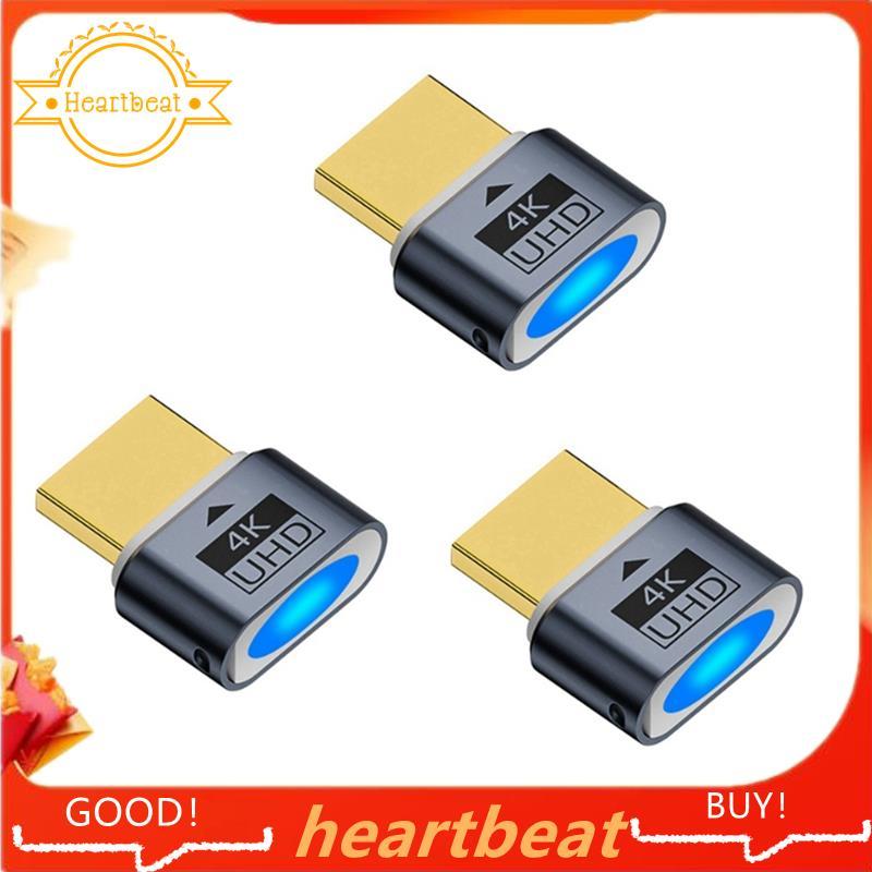 Bộ chuyển đổi hiển thị không đầu màn hình ảo 4K HDTV 3 hỗ trợ 1080P @ 60Hz / 120Hz Độ phân giải tối 