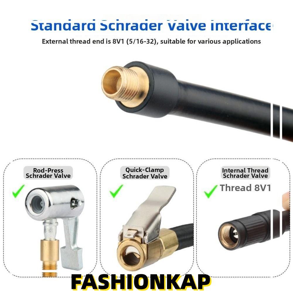 Ống IFASHIONKA Bên ngoài, 8V1 Thread 17 / 20 / 30 / 50CM Mở rộng máy bơm không khí, Máy bơm điện ống