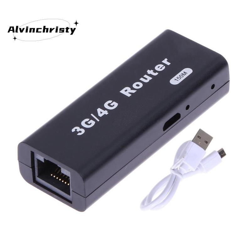 Bộ định tuyến không dây USB 3G / 4G WiFi Wlan Hotspot WiFi Điểm truy cập 150Mbps Bộ định tuyến không