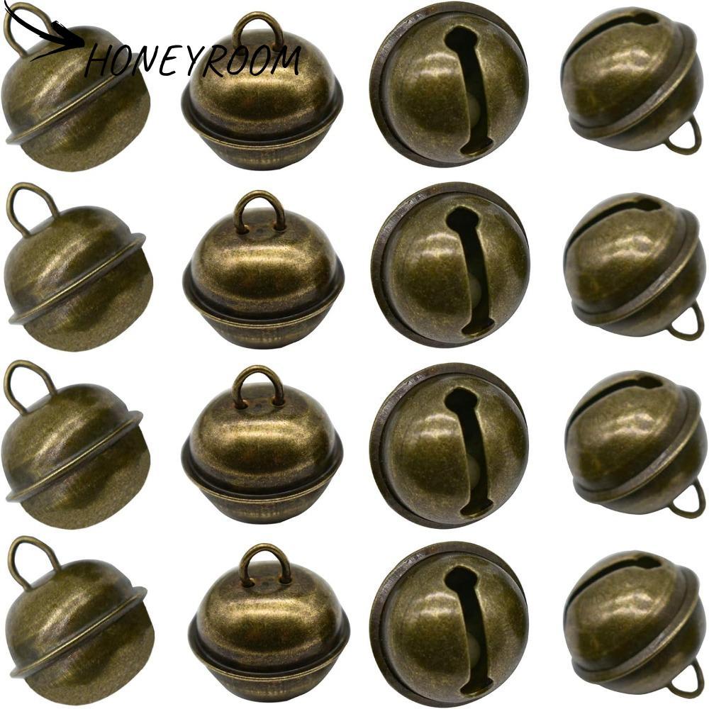 HONEYROOM 20 Chiếc Chuông, Chuông Jingle Thép 22 Mm, Chuông Đồng Lớn Jingle Bells Cho Giáng Sinh