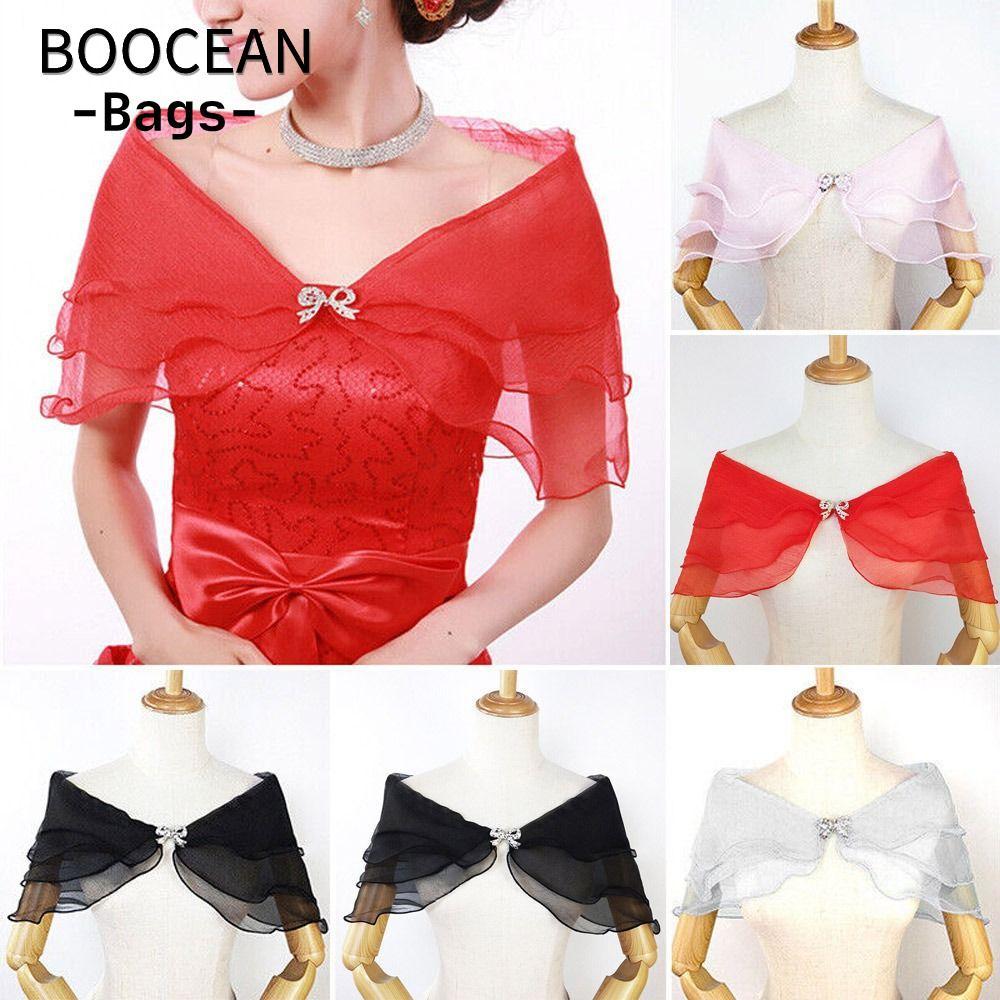Áo choàng đeo vai BOOCEAN Phụ kiện khăn choàng voan