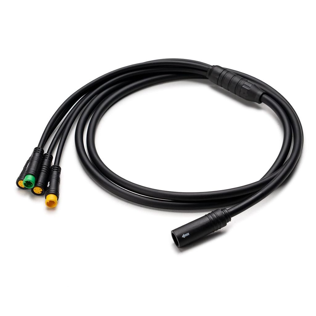 1T4 Cáp Ebike Dây nịt dây cho BAFANG BBS01B BBS02B BBS HD Mid Drive Motor Phiên bản UART, Cáp chống 